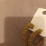 Glitzy gold earrings Image 3