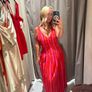 zara stripe dress Image 2