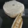 Velvet gold braid trim, new, 3.2" wide Image 3