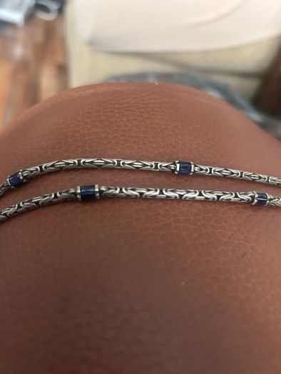 Mens Sterling 925 Silver Necklace