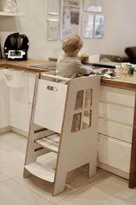 Toddler Learning Tower/Kitchen Helper - Solid wooden construction