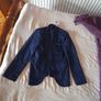 men's full navy blue suit size small Image 4