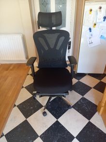 HBADA Ergonomic Office Chair with footrest