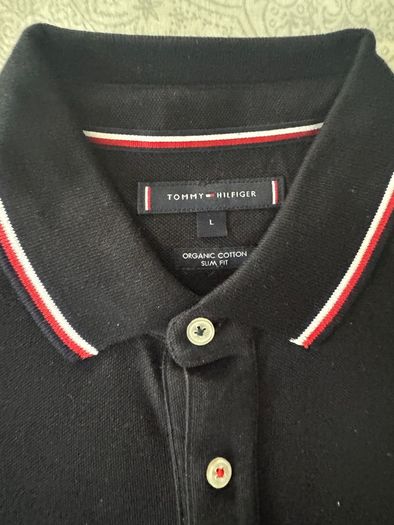 Tommy Hilfiger Organic Cotton Polo  L