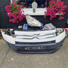 berlingo bumper + driver headlight 2014