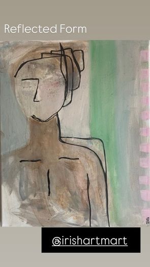 Original Painting Irish  Figurative painting Original Art contemporary Irish art
