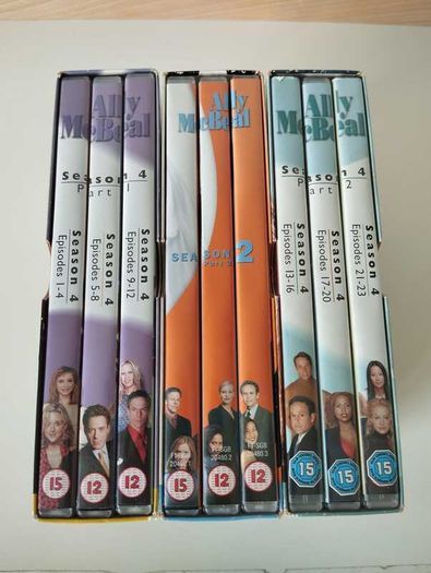 Ally McBeal DVD Box Sets  3 Box Set Bundle