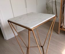 Marble side table