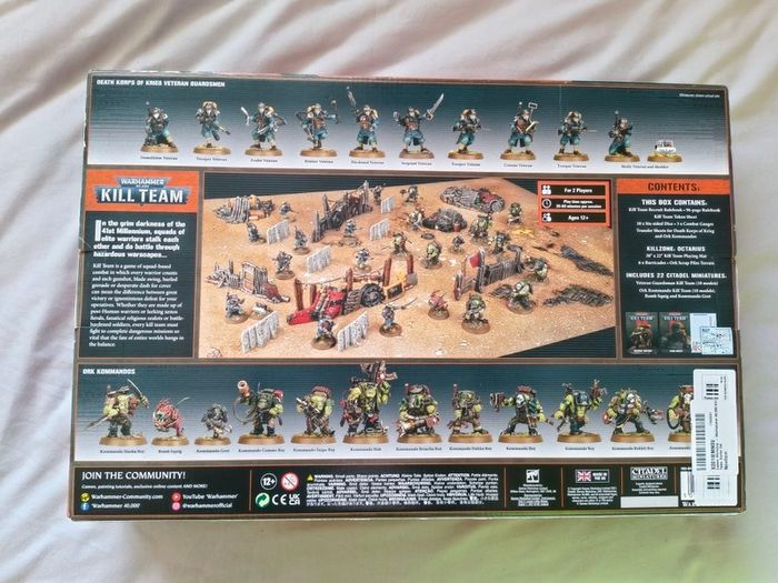 Warhammer 40k Kill Team Starter Set: Orks v Krieg