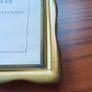 Freestanding Marks & Spencer gold tone finish Metal photo frame size 10x15cm Image 4