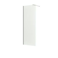 Shower panel with brushes brass profile and bar