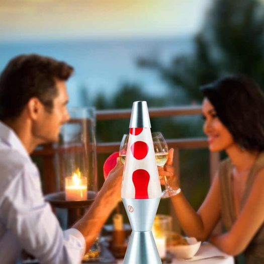 Brand New Amazing Metal Base Jelly-Fish Lighting Wax Volcano Lava Lamp.