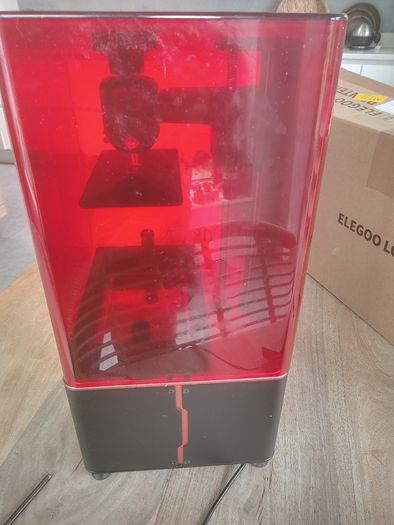 Mars elegoo 3d resin printer