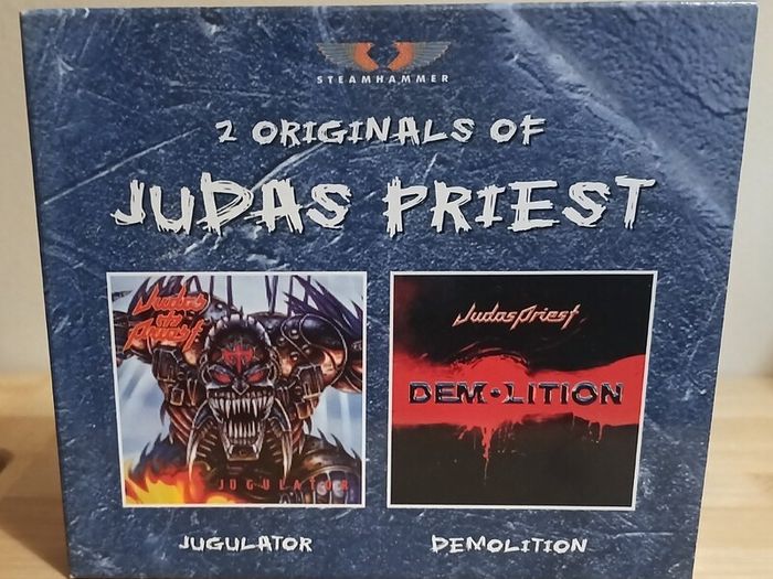 Judas Priest 2 original of Judas Priest Jugulator and Demolition CD Album's