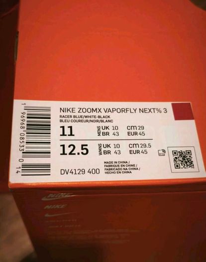 Nike ZoomX Vaporfly Next %3 ( 2 PAIRS)