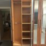 Large 5-Door Mirrored Wardrobe Image 4