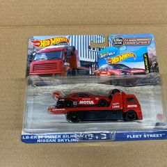 Nissan Skyline R34 & Fleet Street Team Transporter Motul Hot Wheels