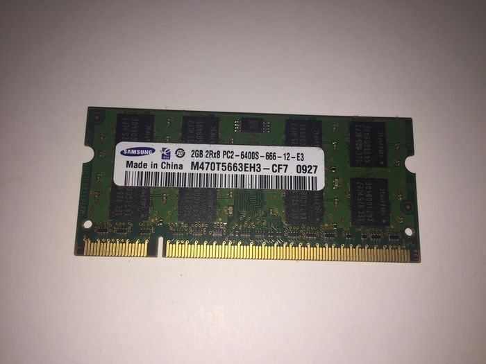 Samsung Ram Memory 2 Gb