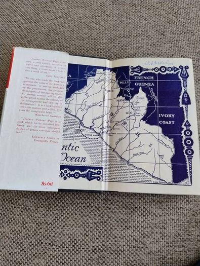 Graham Greene Journey Without Maps 1950 hardback with dustcover in good condition with some signs of wear on the dustcover see photos FREE STANDARD POSTAGE INCLUDED