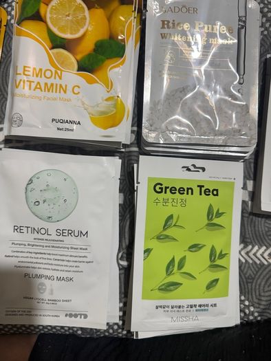 Korean new sheet masks suitable for all skin type