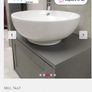 Countertop bathroom sink basin Image 4