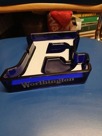 Vintage Worthington E ashtray
