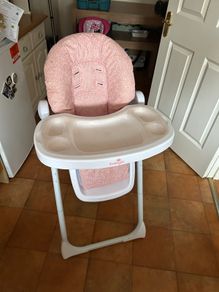 Pink Babylo high chair