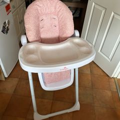 Pink Babylo high chair