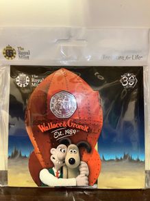 Wallace and Gromit 50p coin from The Royal Mint
