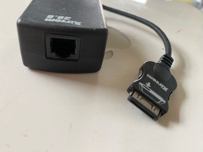 Xircom 28.8K Dial Up Modem Dongle Adapter for Laptops