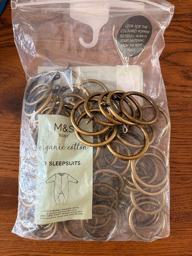 Brass Curtain Eyelets