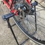 For 20-26" Wheels U-Shaped Bicycle Bike Metal Parking Stand Repair Maintenance Adjustable Portable Foldable Rack Frame Image 10