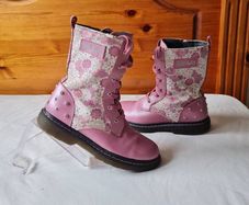 Lelli kelly boots floral design Size 33 in good condition