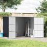 Garden Shed Anthracite 195x198x159 cm Image 3