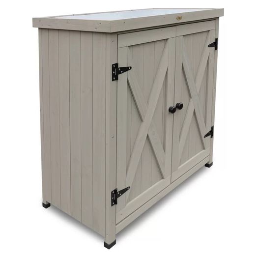 2 ft. 5 in. W x 1 ft. 5 in. D Solid Wood Tongue & Groove Flat Tool Shed (FREE POSTAGE)