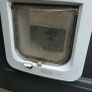 pvc door with electronic cat flap. Image 3