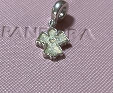 Pandora Pandora Snow Angel Glitter Enamel Dangle Charm-like new