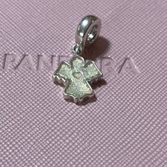 Pandora Pandora Snow Angel Glitter Enamel Dangle Charm-like new