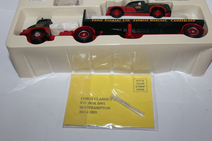 Corgi Eddie Stobart - Morris 1000 Pick Up & Thames Trader Platform