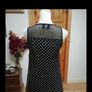 Ladies AX PARIS Black dotty dress fully lined. Like new. Image 3