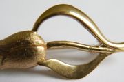 Vintage Brooch Tulip 1980s