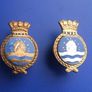 RNMWS & RNXS (Royal Naval Mine Watching Service & Royal Naval Auxiliary Service) - Cold War era lapel badges (1950s & 1960s) Image 3