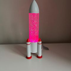 Rocket Colour changing motion LED lamp