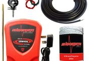 ShockRite SRM406 0.6J Energiser, White Wire Lead Out Cable Kit