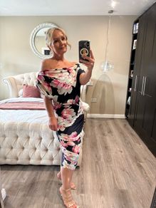 midi dress from atom label