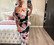 midi dress from atom label