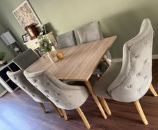 dining table and 6 chairs