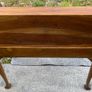 Antique Walnut Ladies Writing Desk - Inlaid, secret drawers Image 4
