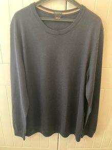 Hugo Boss Blue Sweater  Large