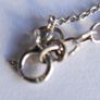 Sterling Silver 925 Cubic Zirconia Polished Triple Circle Pendant and Chain in the original box L 17" - 4,65g Image 10